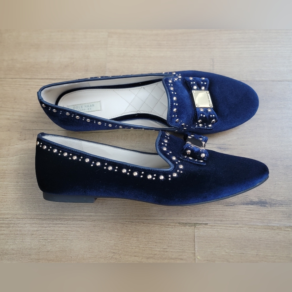 Cole Haan Tali Bow Stud Loafer - Picture 5 of 9